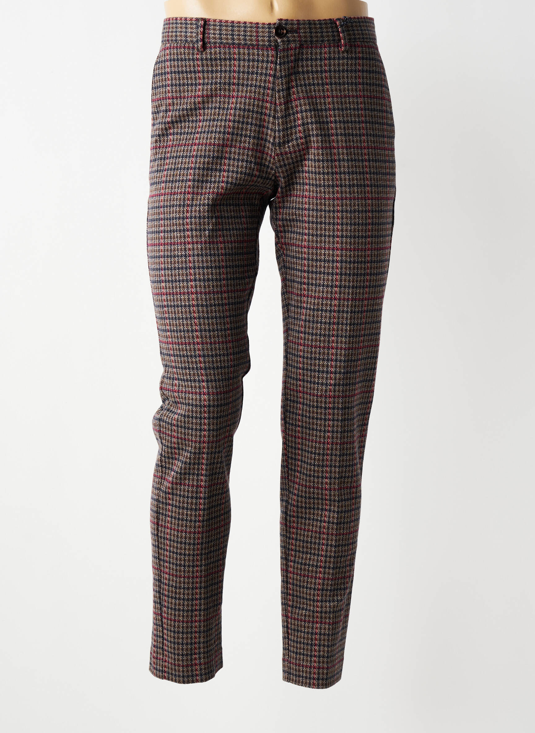 Chino kelnė chinamas audinys normala dydis rudas SCOTCH & SODA vyras