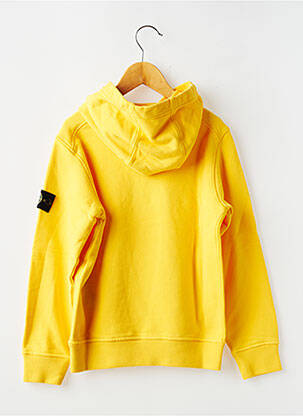 Mikroskopas tamprumas ilgos rankovės geltona STONE ISLAND berniukas