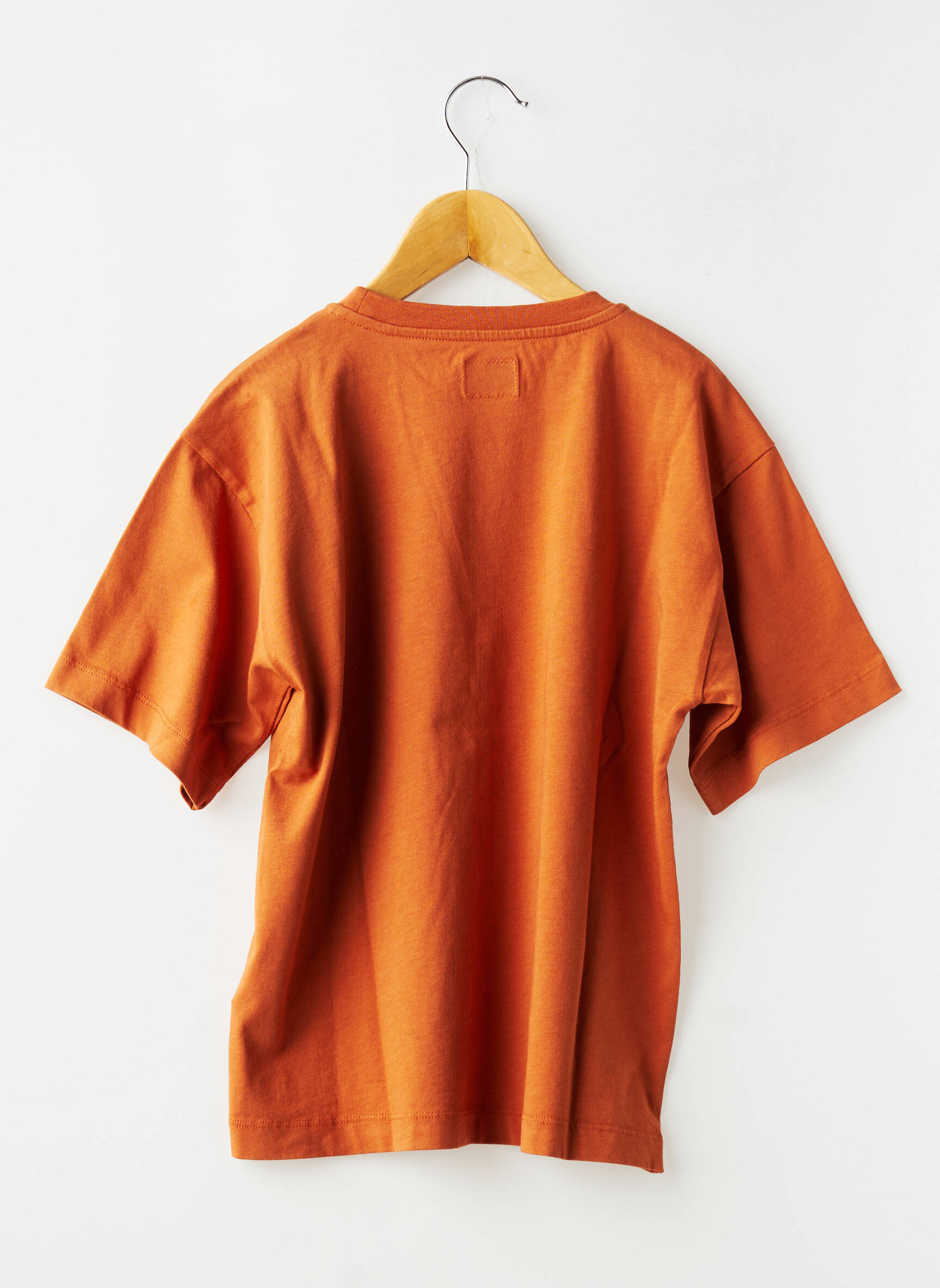 T-marškinys jersey audinys trumpas rankovės oranžinė CP COMPANY berniukas