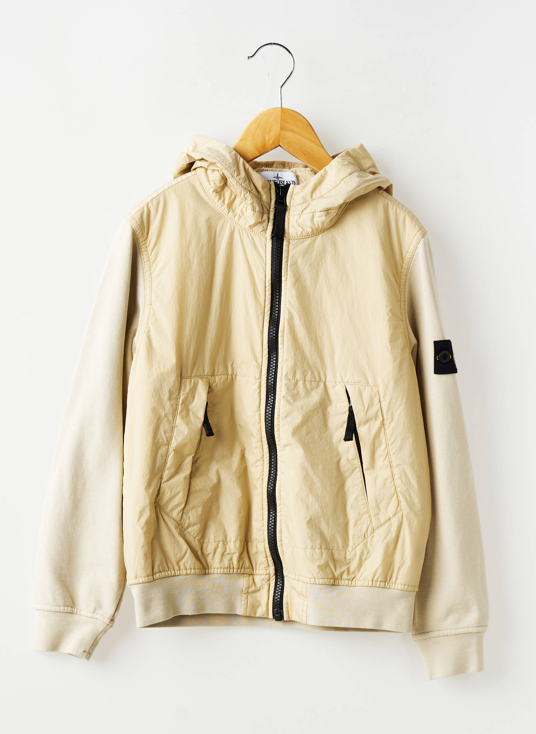 Vėjo nepraleidėjas kišenės su gobtuvu bežinis STONE ISLAND berniukas