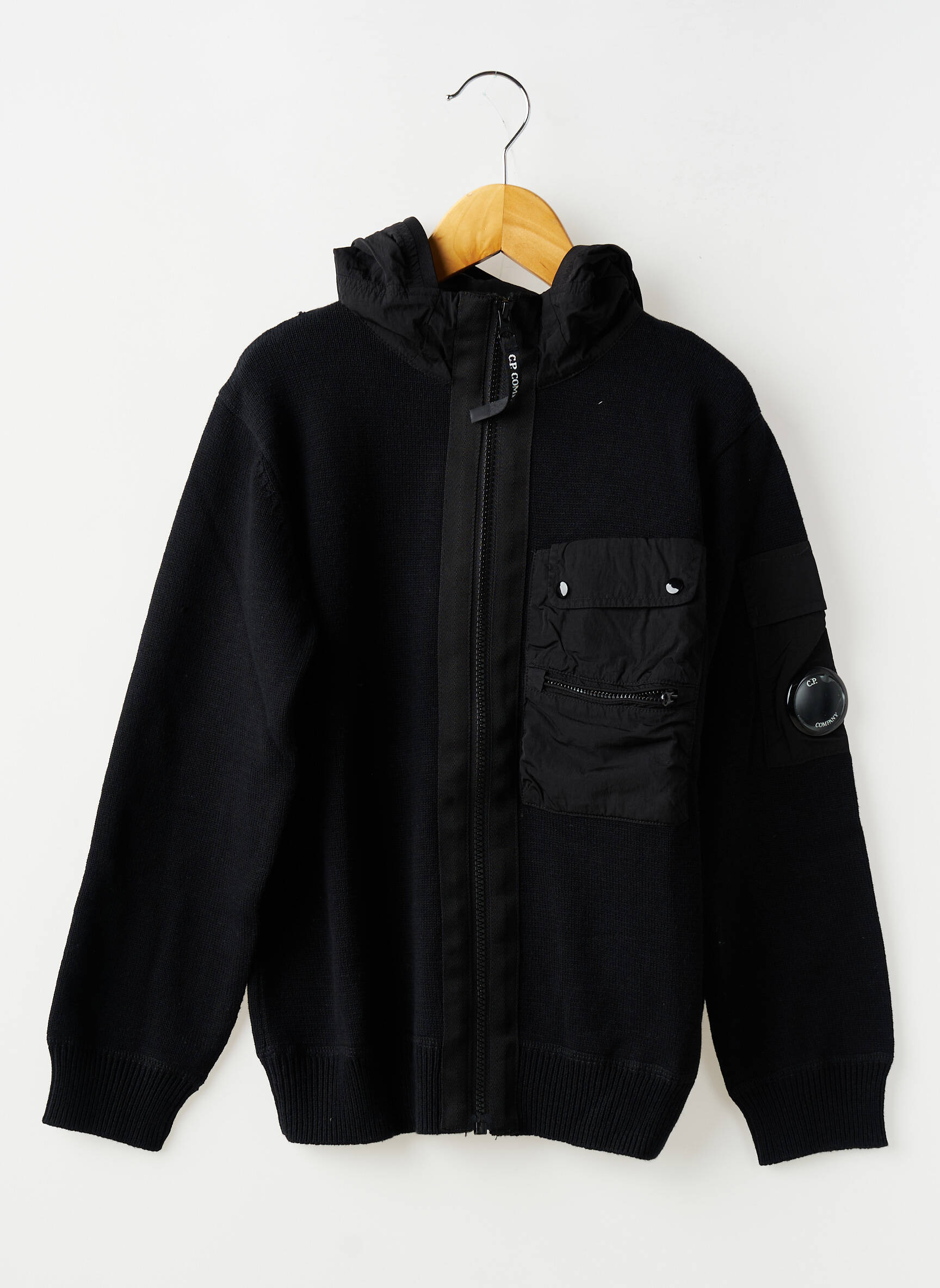 Kasdienis švarkas kišenės juodas CP COMPANY berniukas