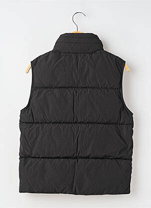 Pūkinė striukė tiesi kirpimas su gobtuvu juodas CP COMPANY vaikas