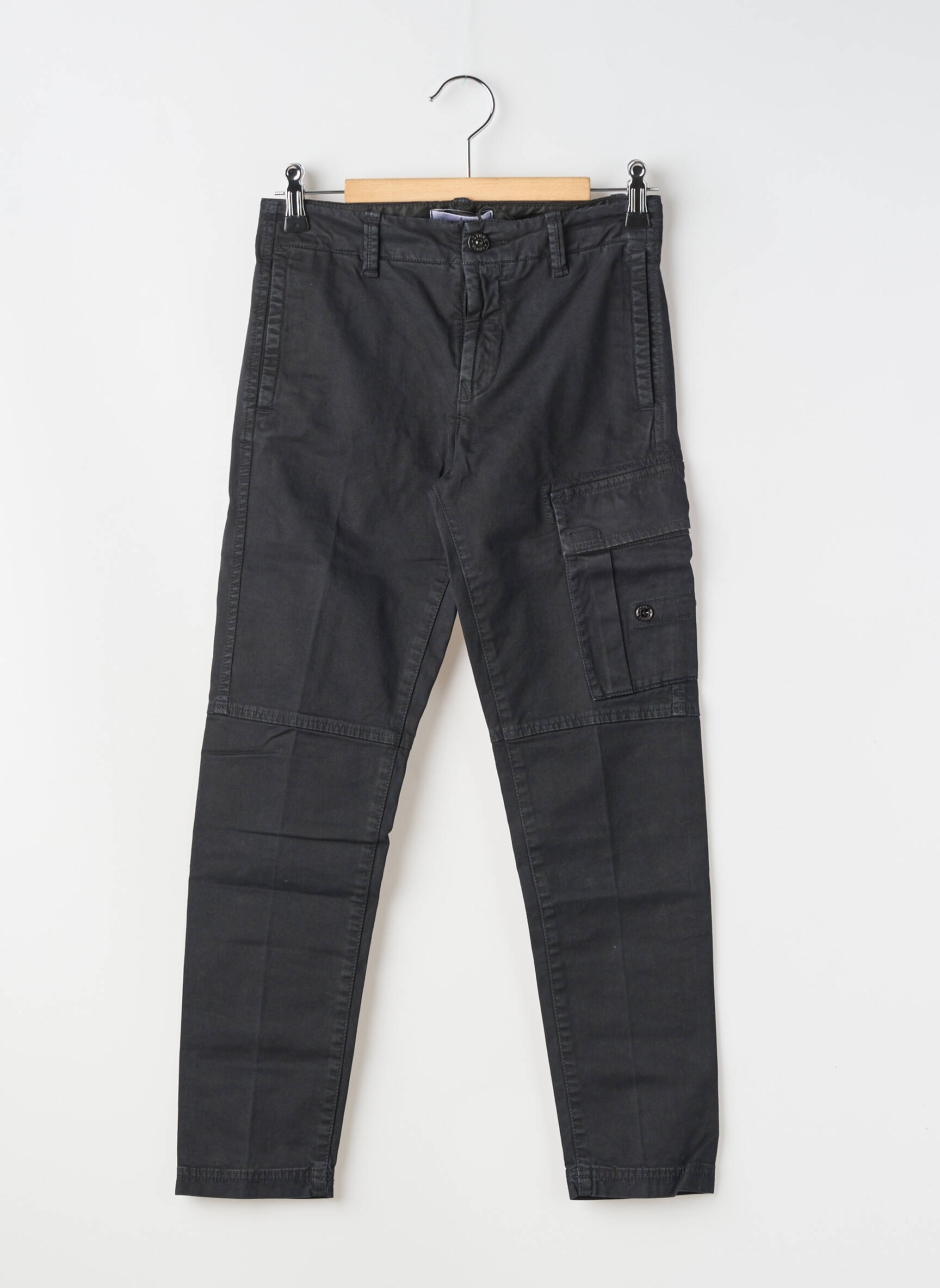 Chino kelnė tamprumas juodas STONE ISLAND berniukas