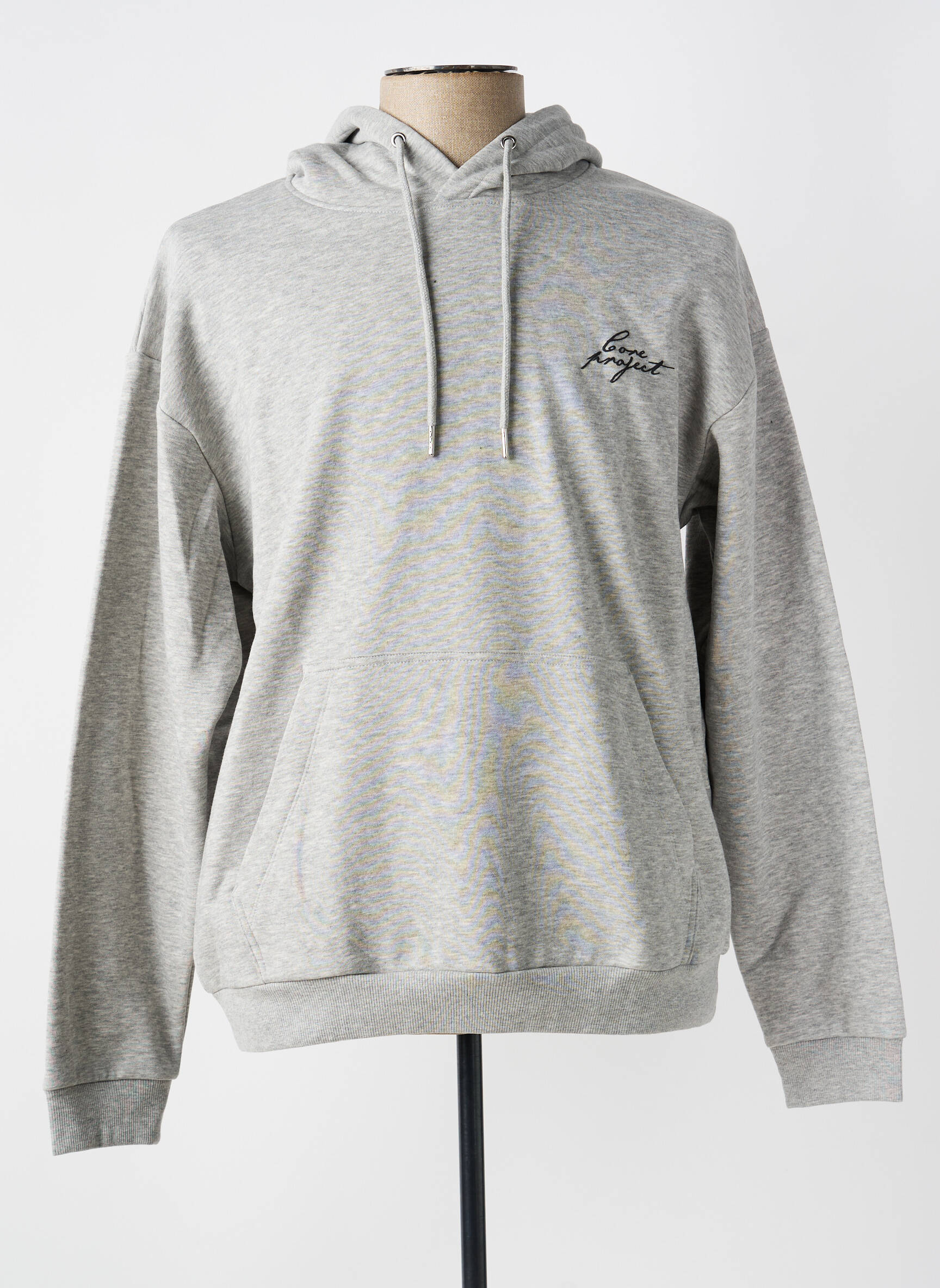 Kapišonas kišenės ilgos rankovės pilka JACK & JONES vyras