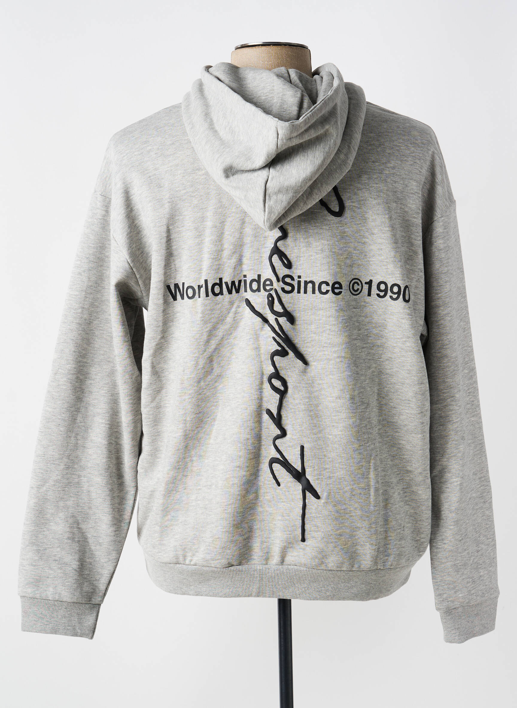 Kapišonas kišenės ilgos rankovės pilka JACK & JONES vyras