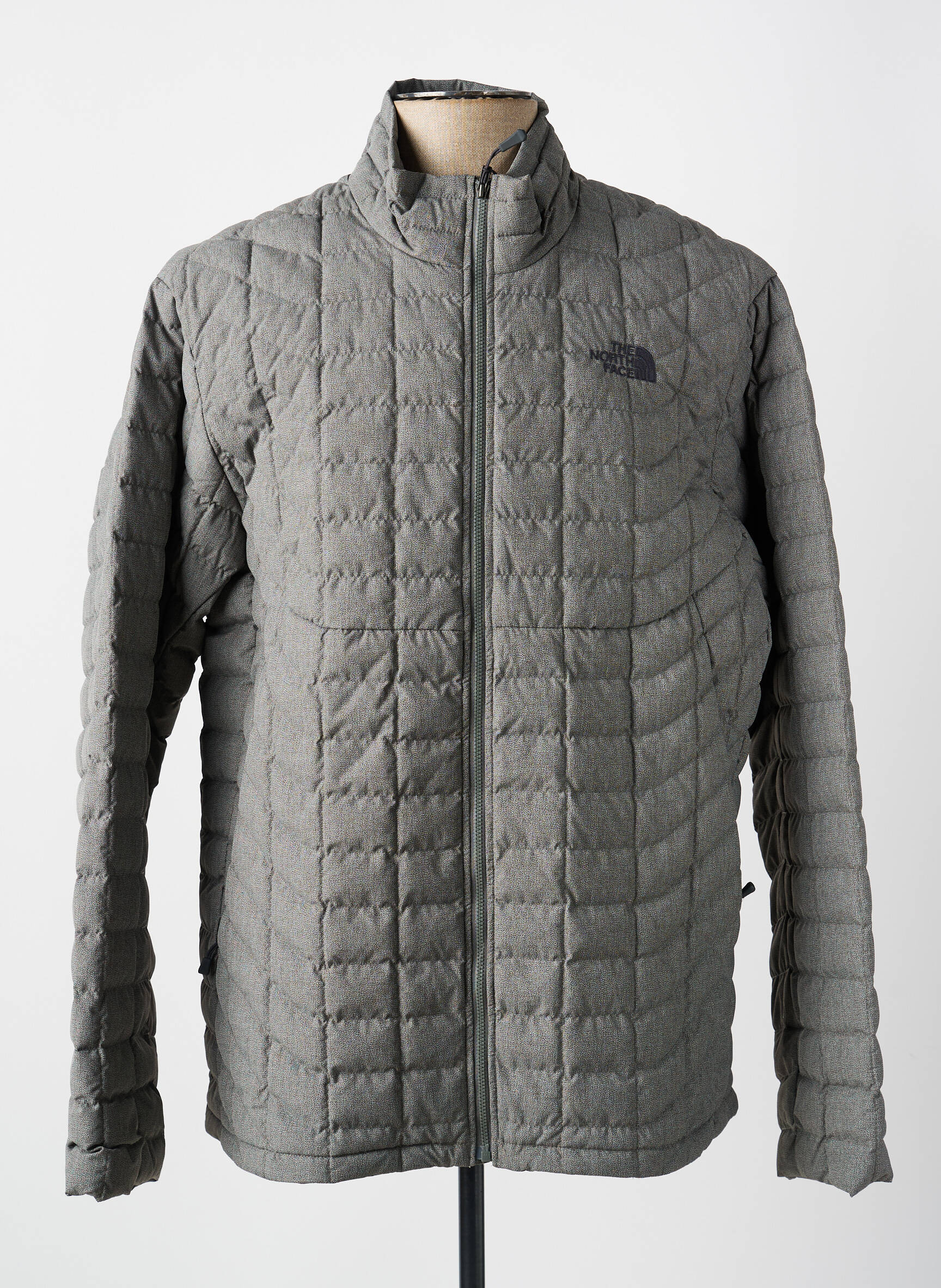 Pūkinė striukė ilgos rankovės be gobtuvų pilka THE NORTH FACE vyras