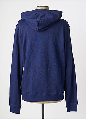 Kapišonas jersey audinys ilgos rankovės mėlyna JACK & JONES vyras