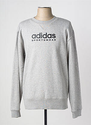 Mikroskopas tamprumas ilgos rankovės pilka ADIDAS vyras