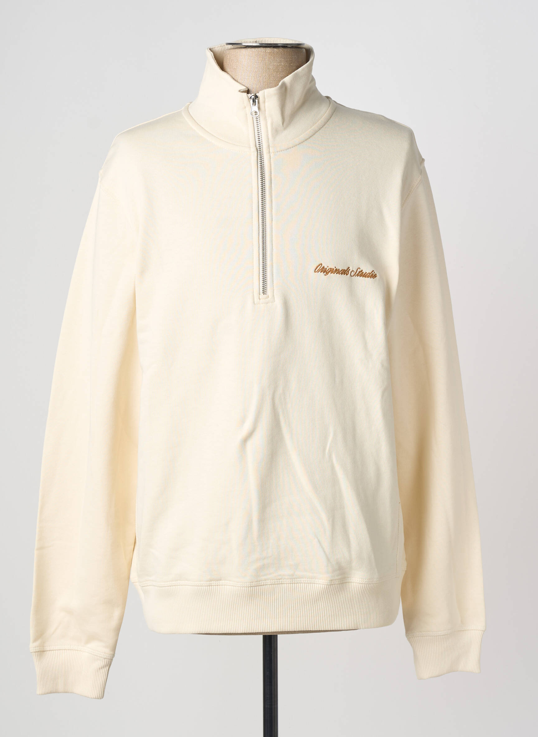 Mikroskopas siuvinėjimas ilgos rankovės bežinis JACK & JONES vyras
