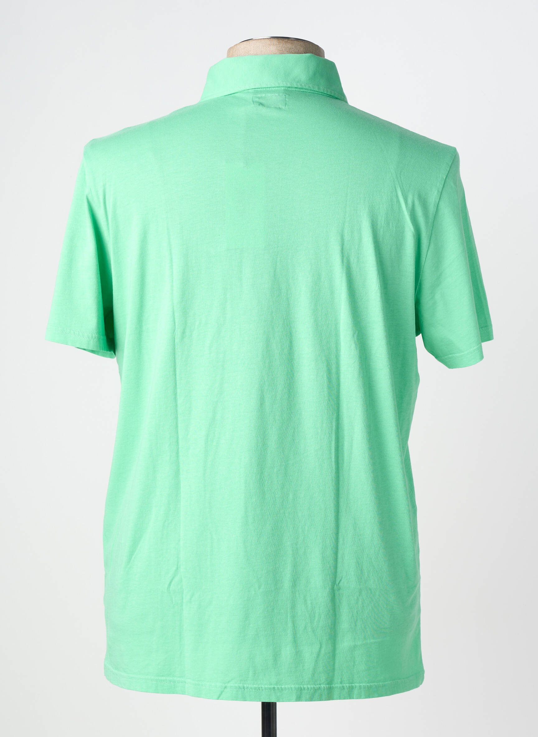 Polo jersey audinys trumpas rankovės žalias LES GARCONS FACILES vyras