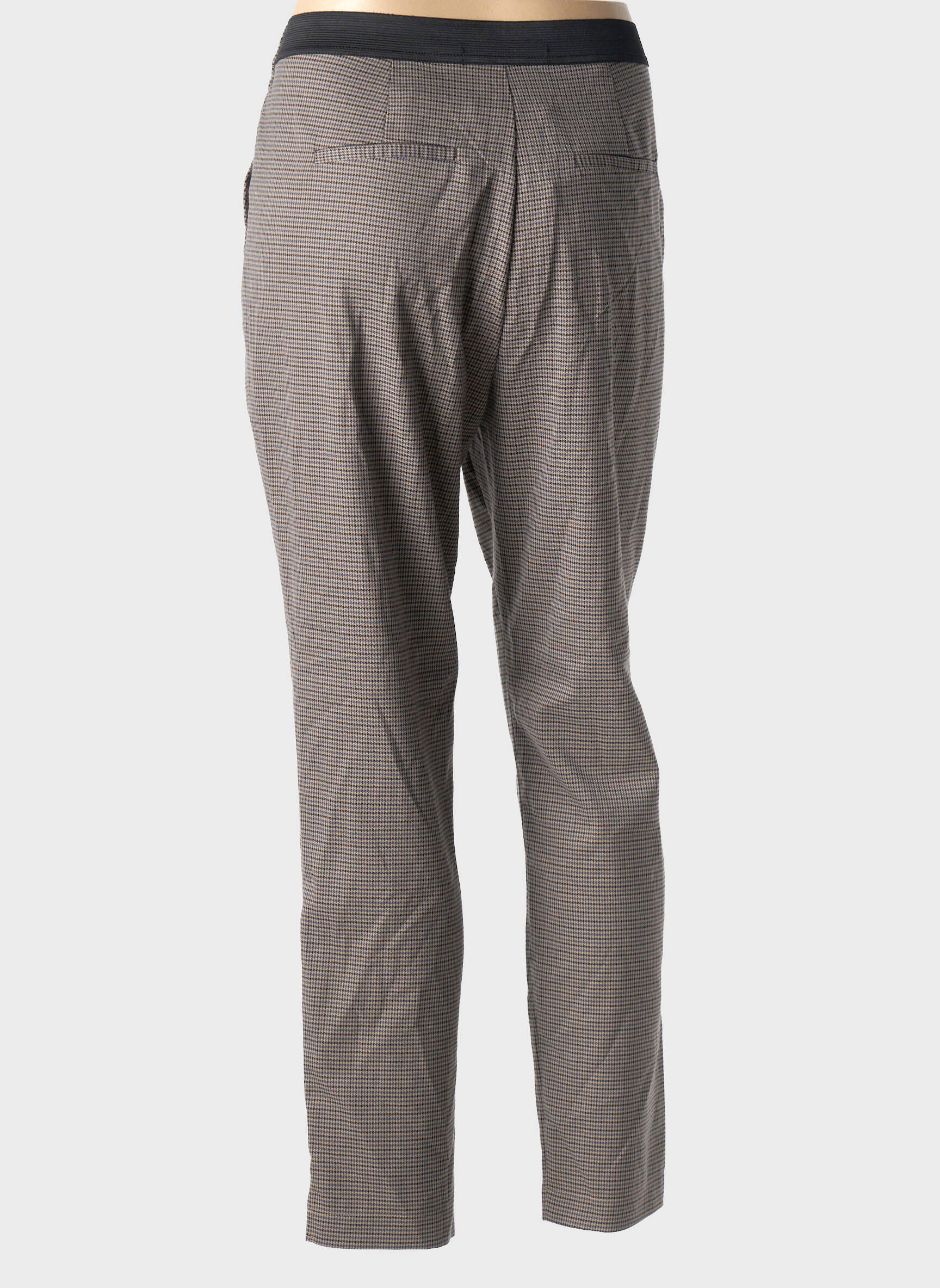 Lieknos kelnės rudas VERO MODA moteris