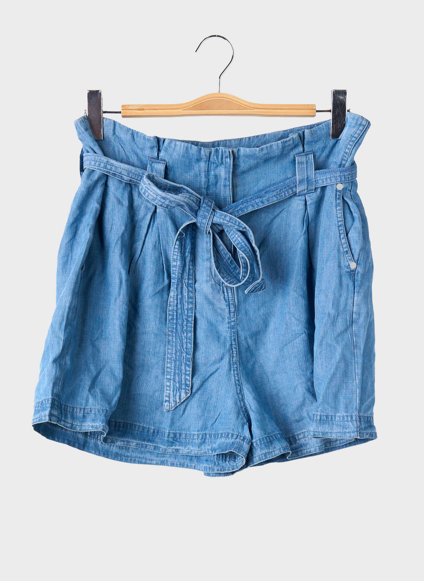 Šortas mėlyna SUPERDRY moteris