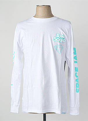 T-marškinys baltas DIAMOND SUPPLY CO vyras