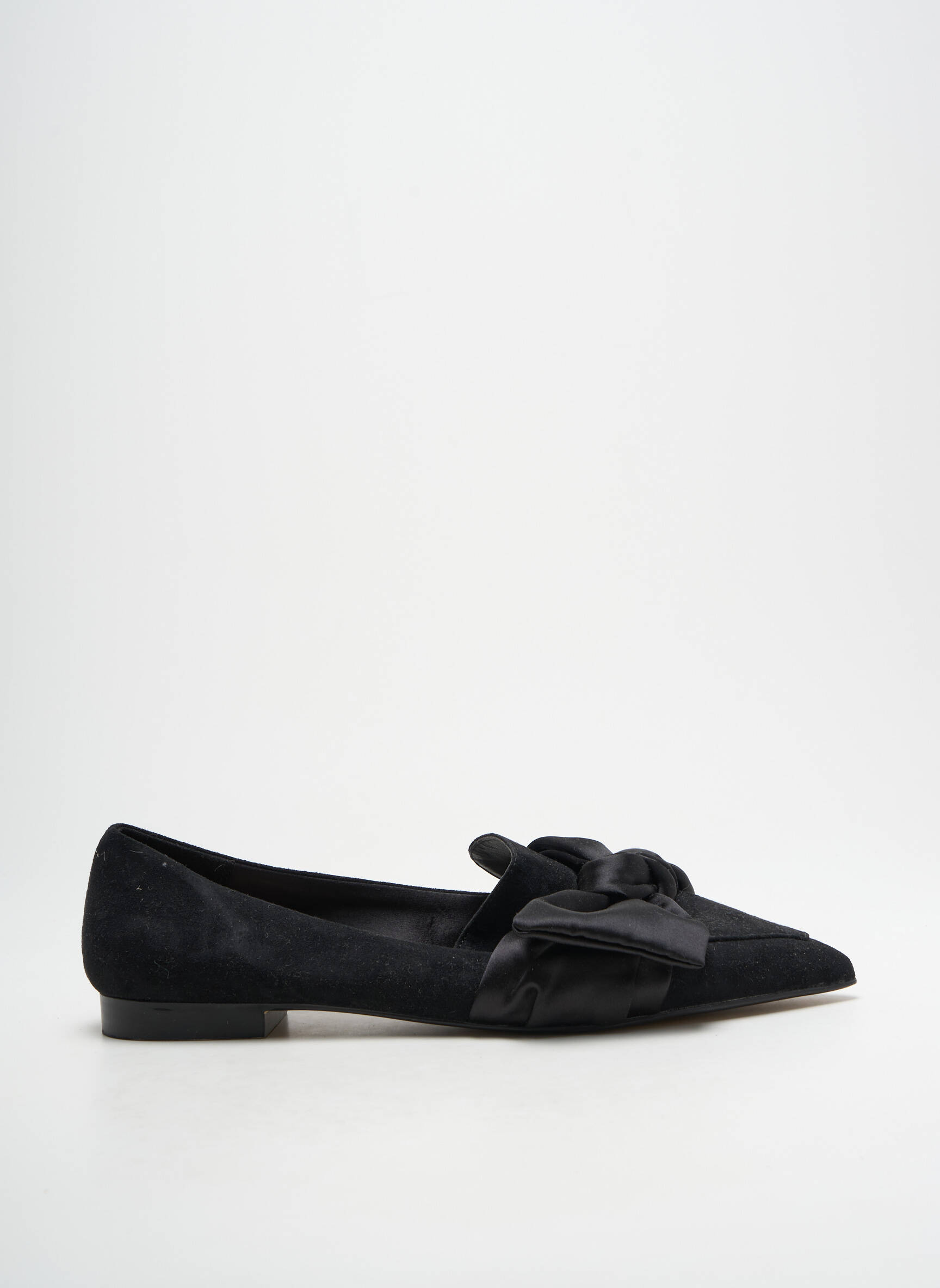 Balerinos juodas MANGO moteris