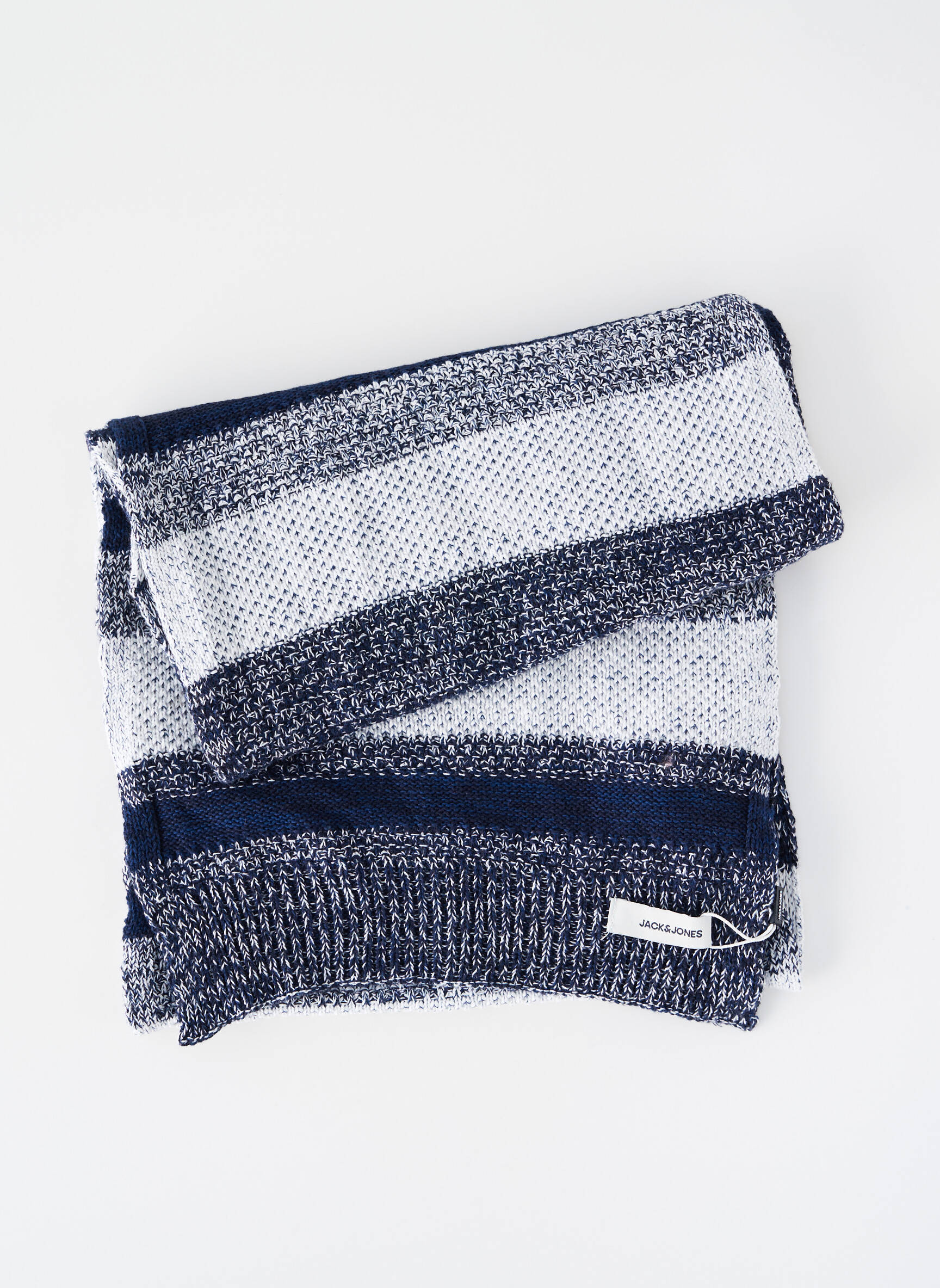 Šalikas mėlyna JACK & JONES vyras