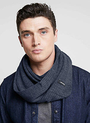 Apykaklė / kaklo juosta mėlyna JACK & JONES vyras
