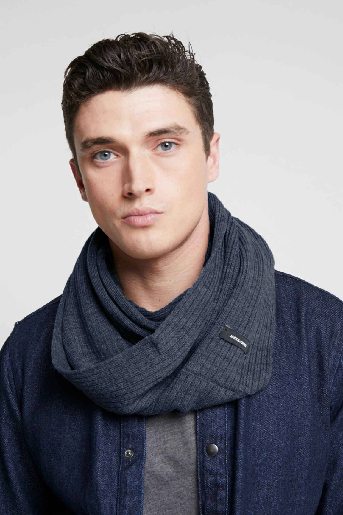 Apykaklė / kaklo juosta mėlyna JACK & JONES vyras