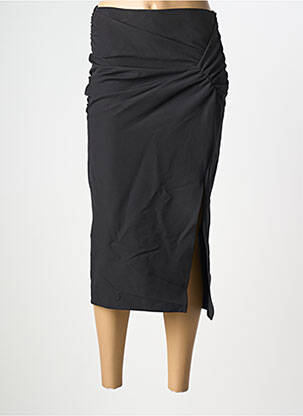 Pusilgis sijonas juodas ASTRID BLACK LABEL moteris