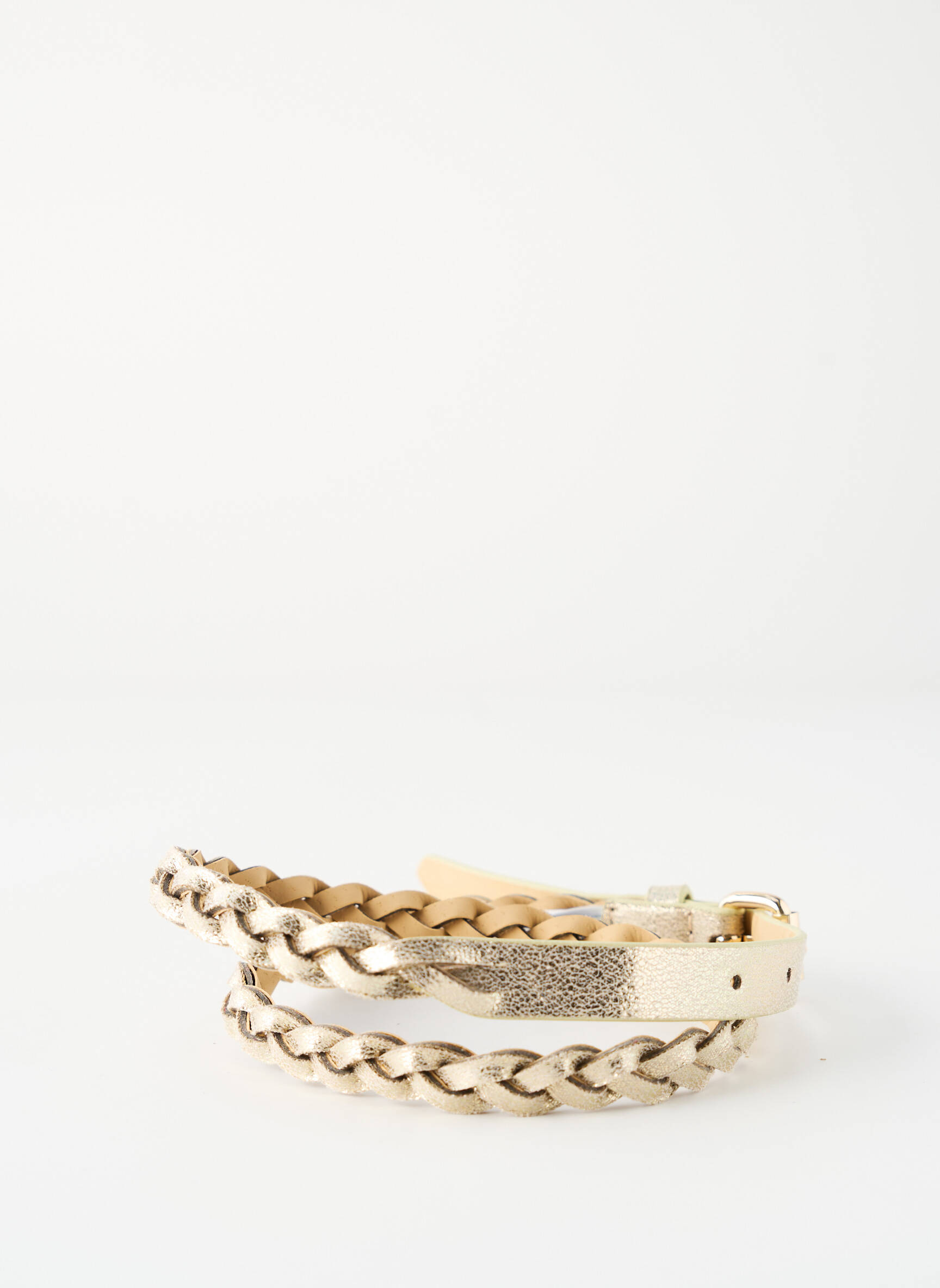 Diržas auksas PIECES moteris