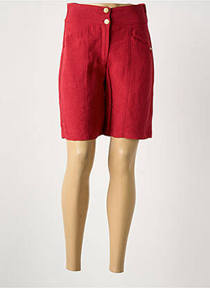 Bermudas raudona PAUL BRIAL moteris
