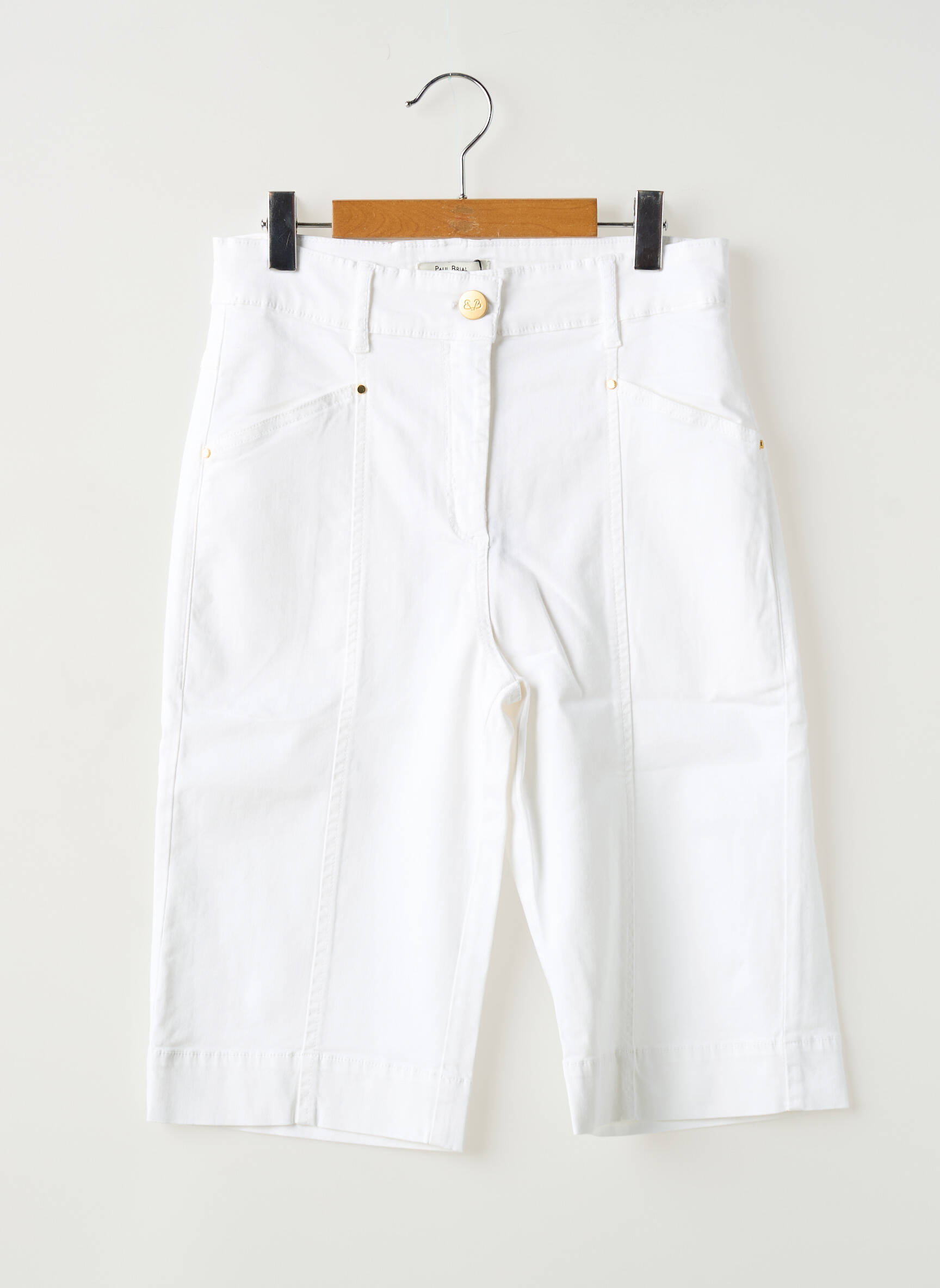 Bermudas baltas PAUL BRIAL moteris