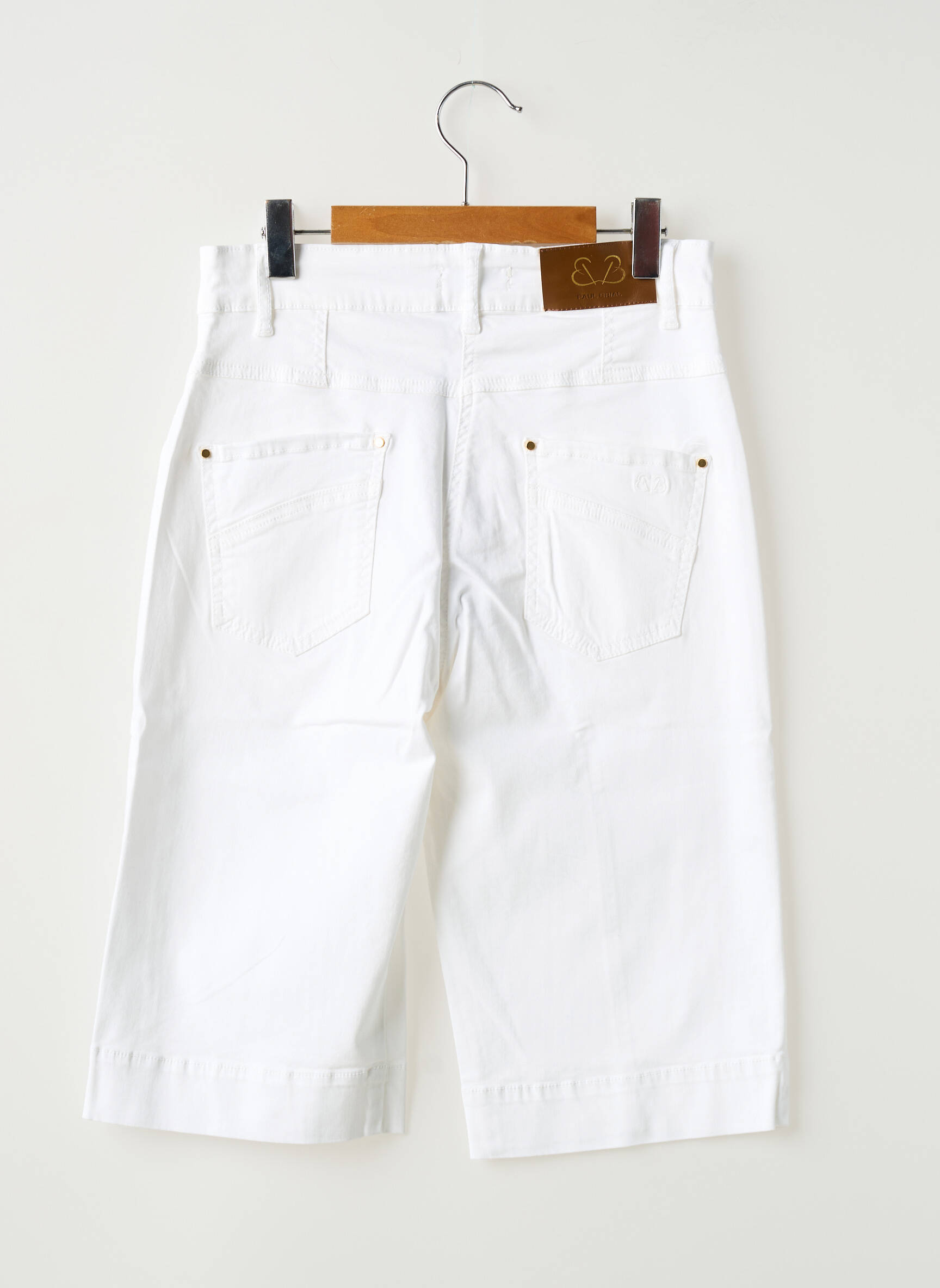 Bermudas baltas PAUL BRIAL moteris