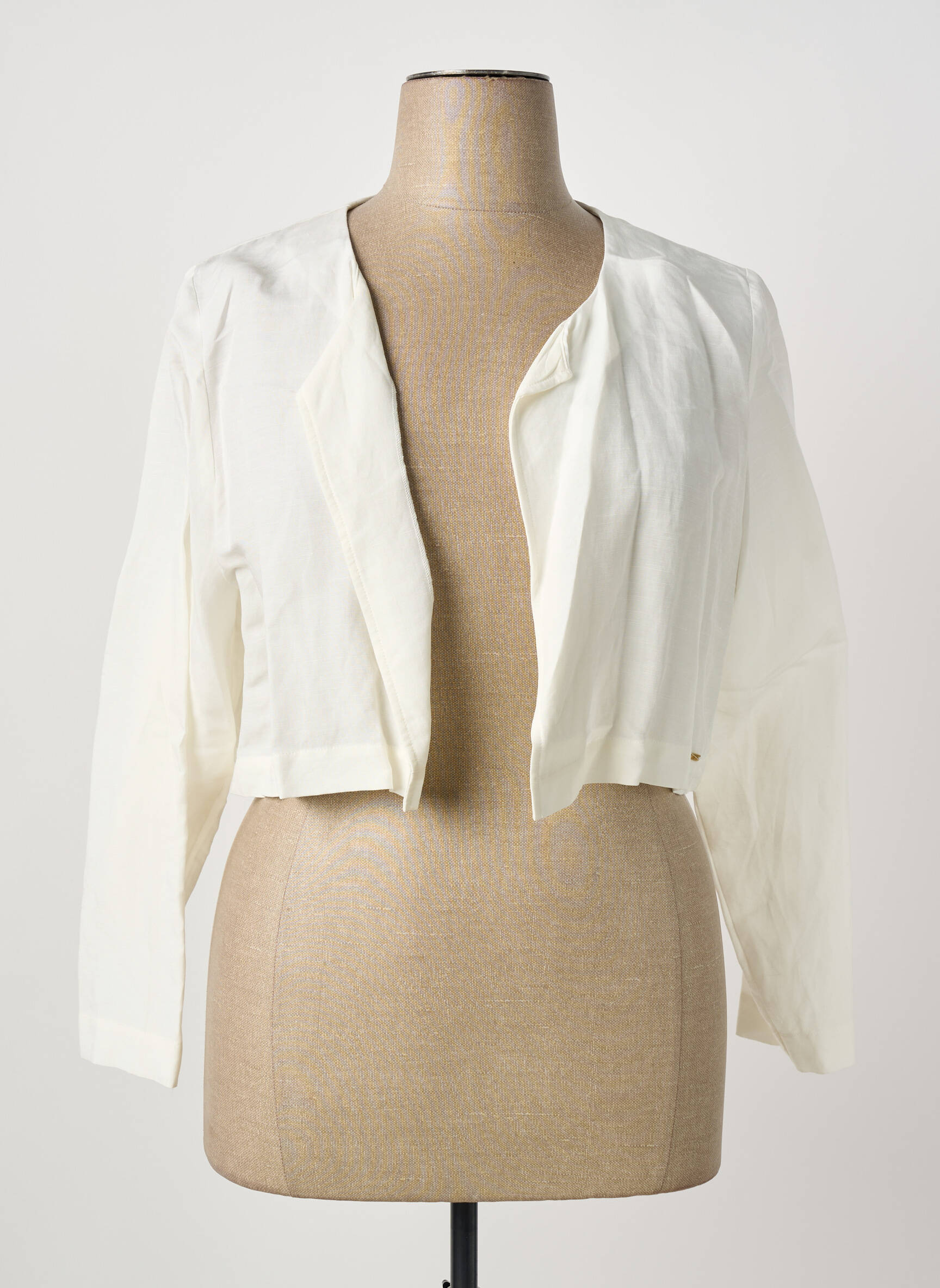 Bolero baltas PAUL BRIAL moteris