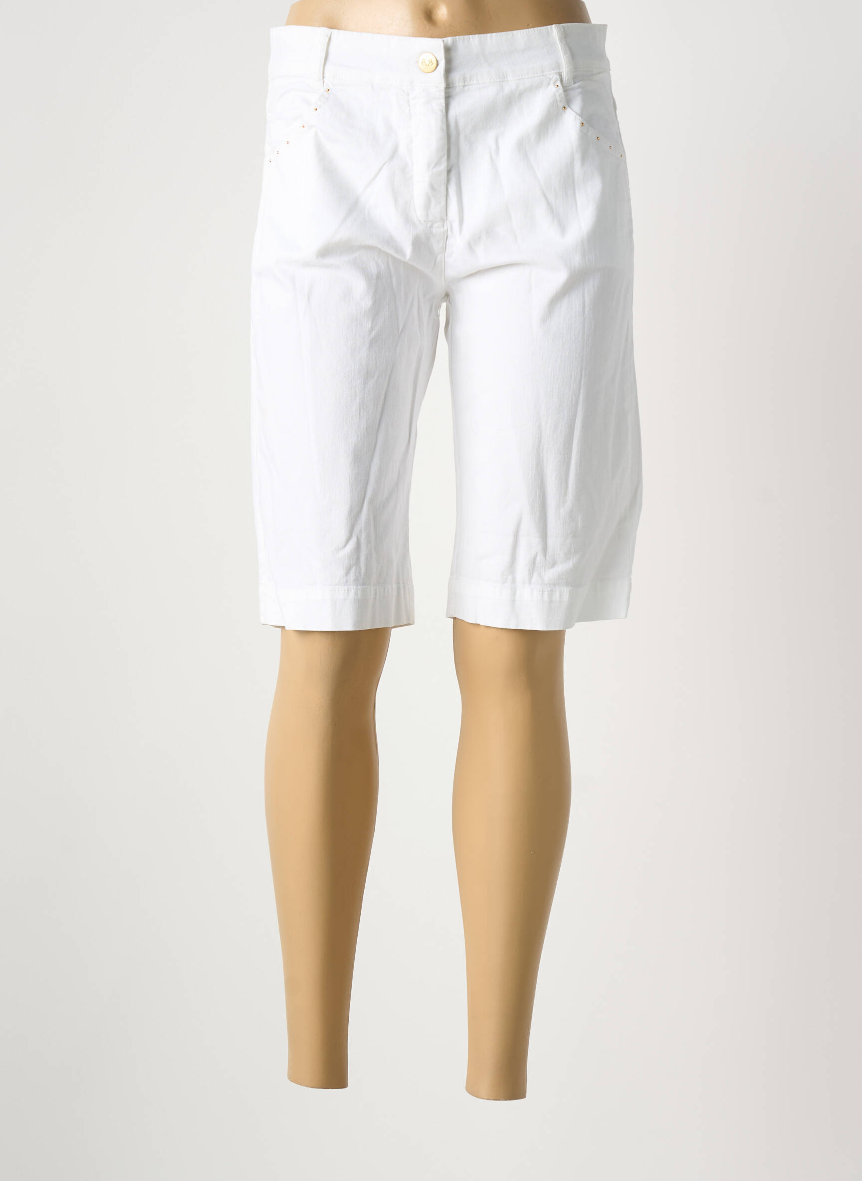 Bermudas baltas PAUL BRIAL moteris