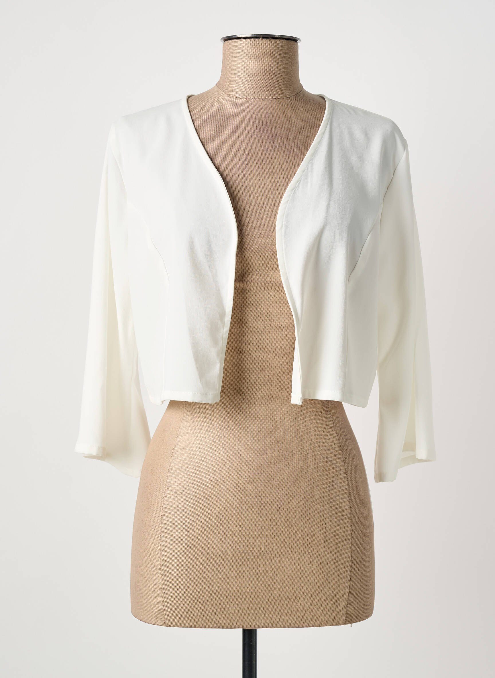 Bolero baltas PAUL BRIAL moteris
