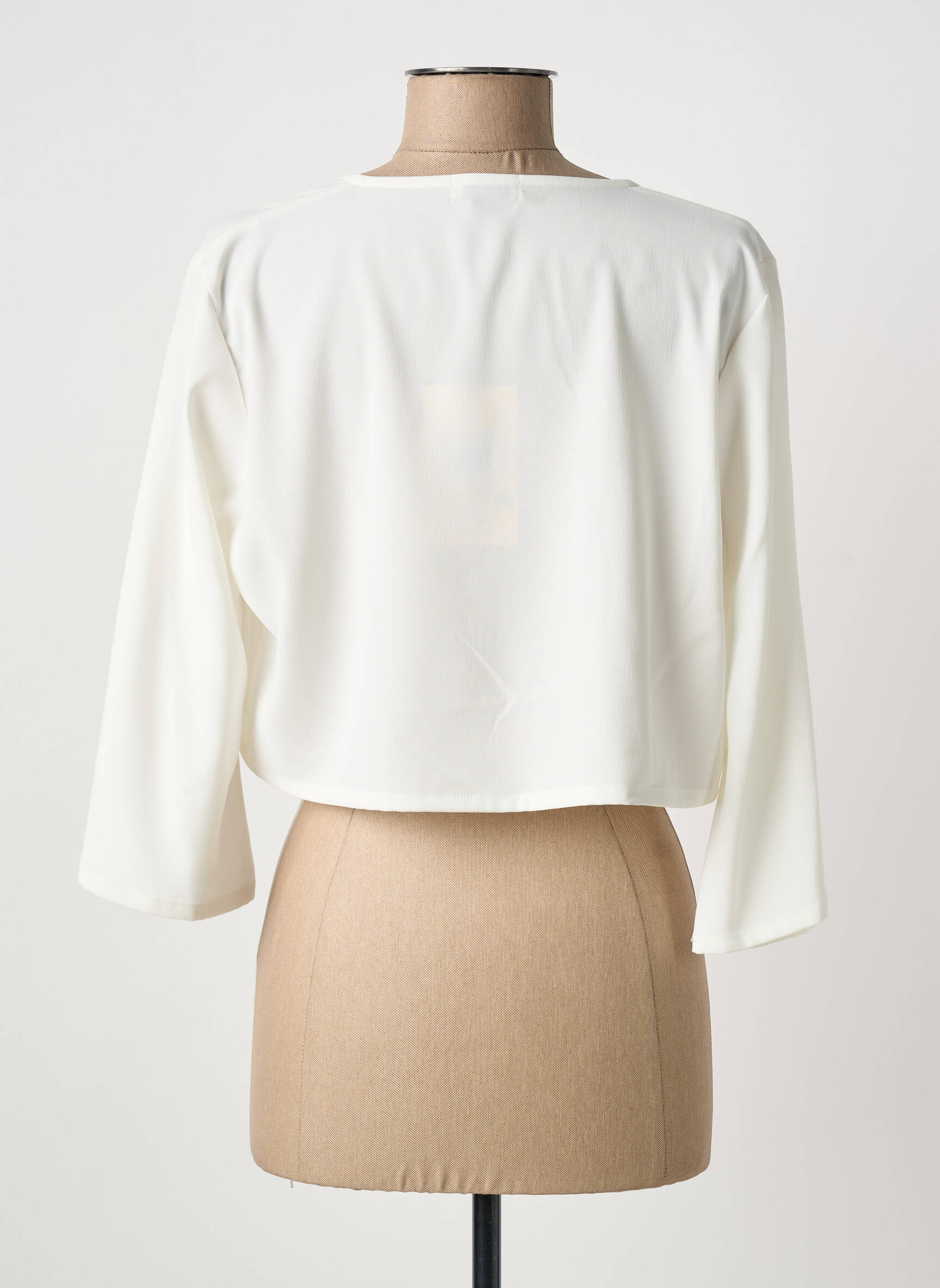 Bolero baltas PAUL BRIAL moteris