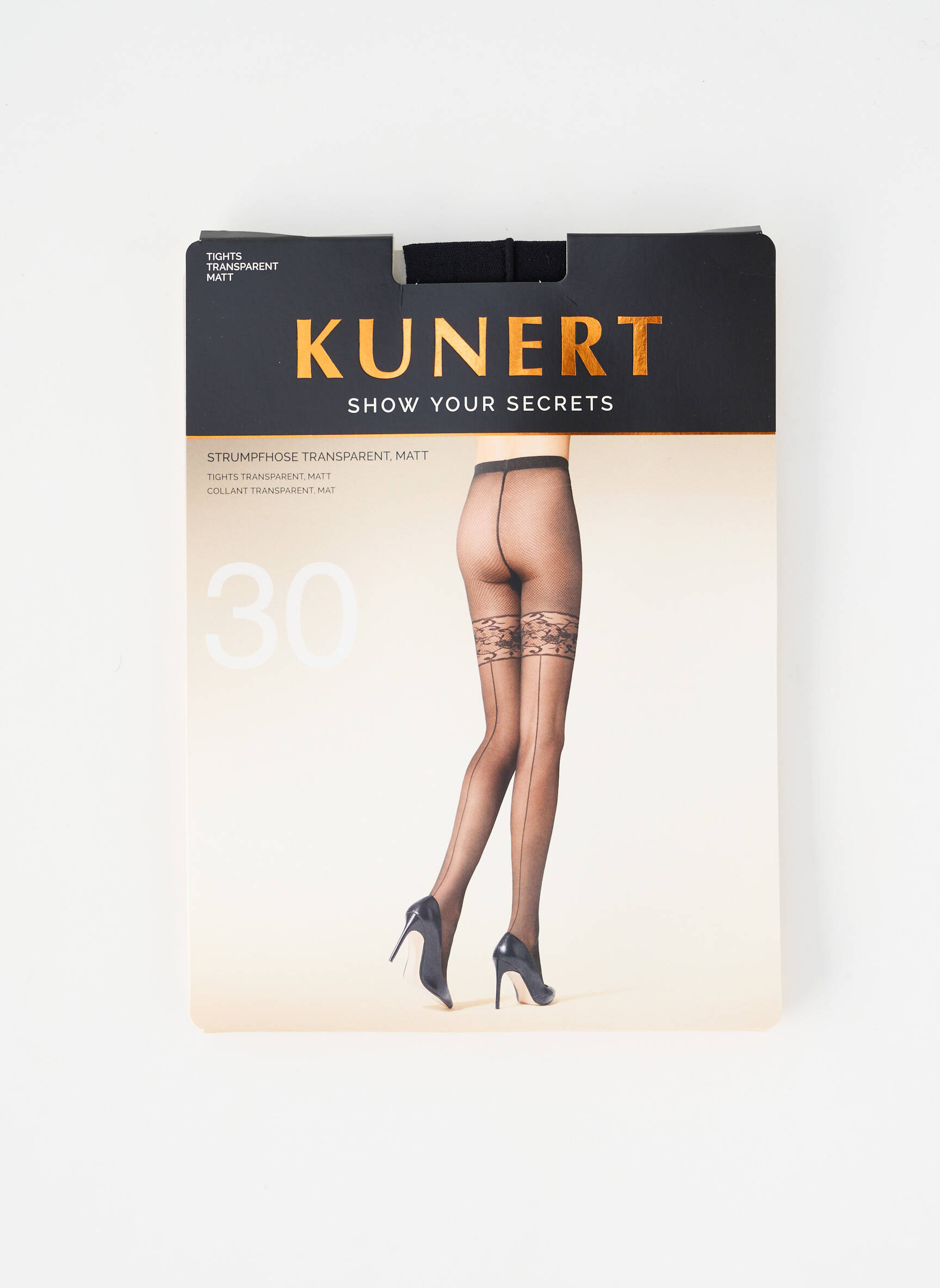 Kojinės juodas KUNERT moteris