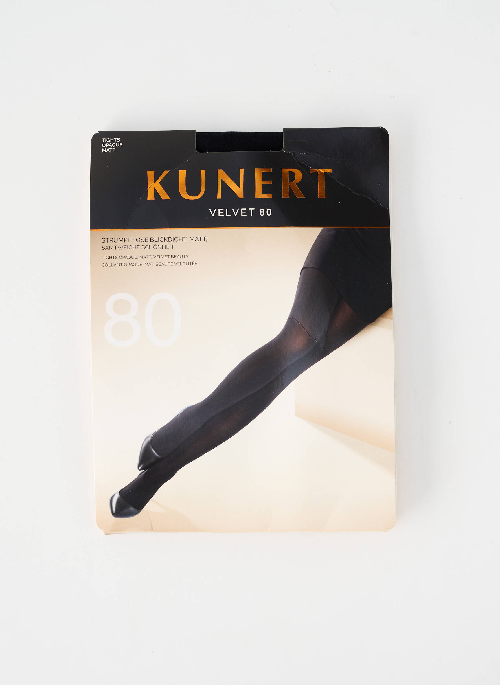 Kojinės juodas KUNERT moteris