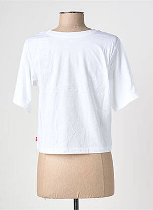 T-marškinys baltas LEVI'S mergina