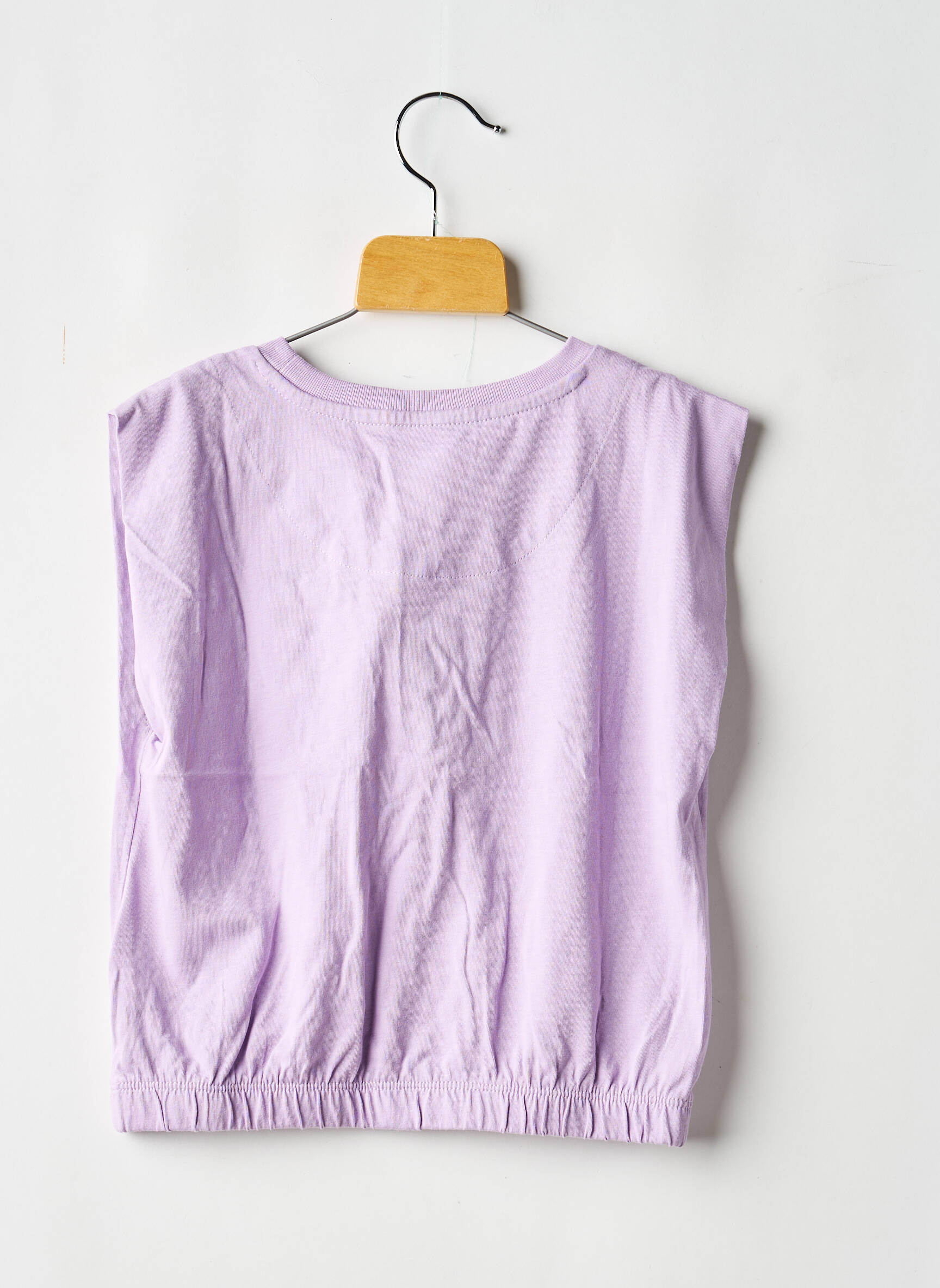 T-marškinys violetinis CARS JEANS mergina