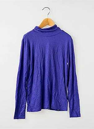 T-marškinys violetinis ONLY mergina