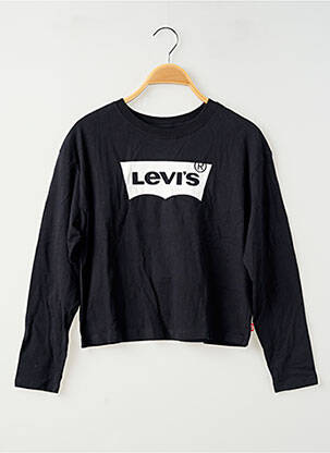 T-marškinys juodas LEVI'S mergina