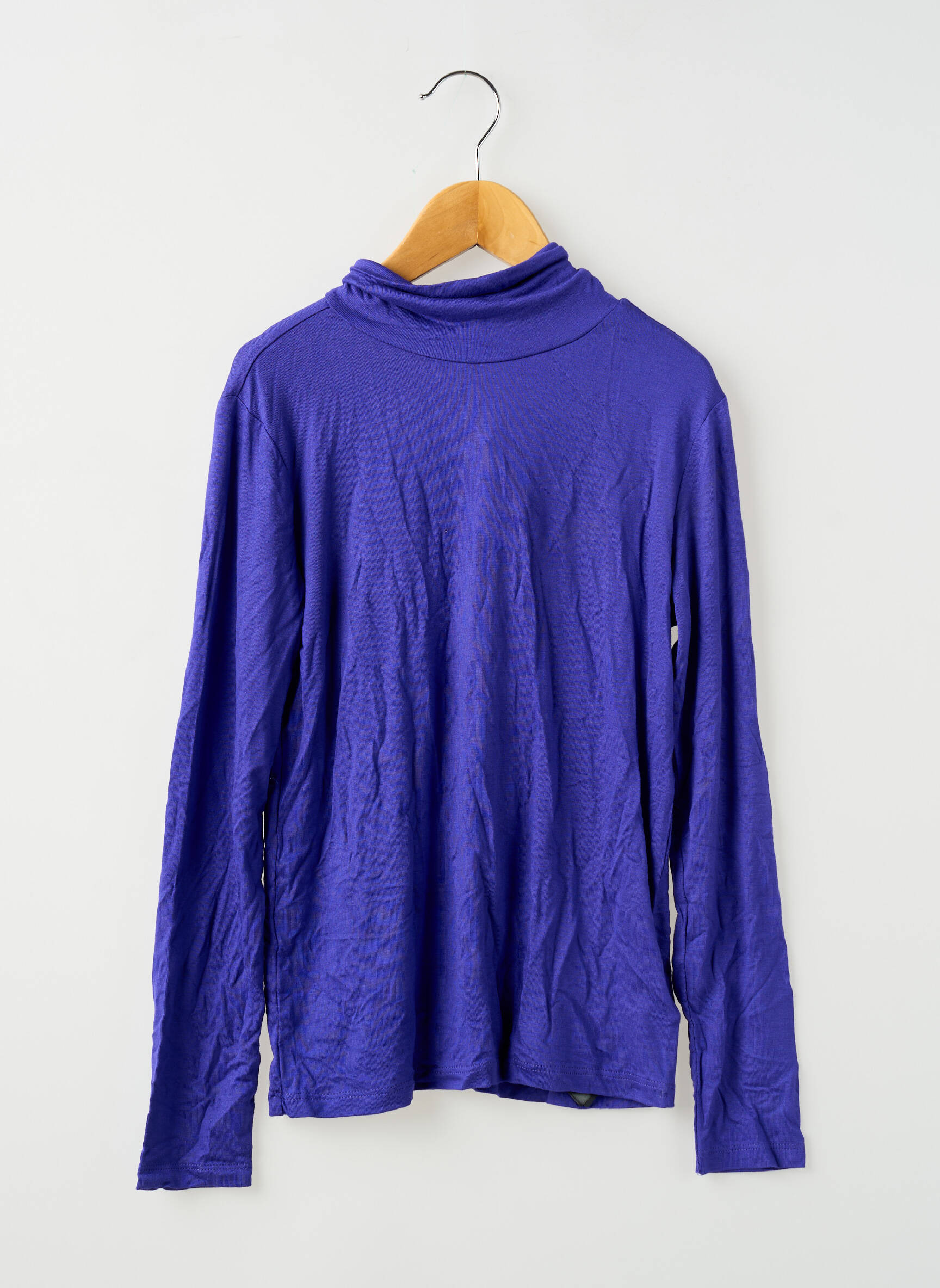 T-marškinys violetinis ONLY mergina