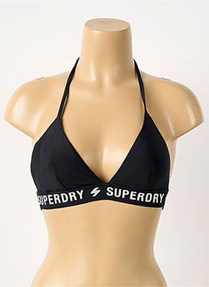 Maudymosi viršūnė juodas SUPERDRY moteris