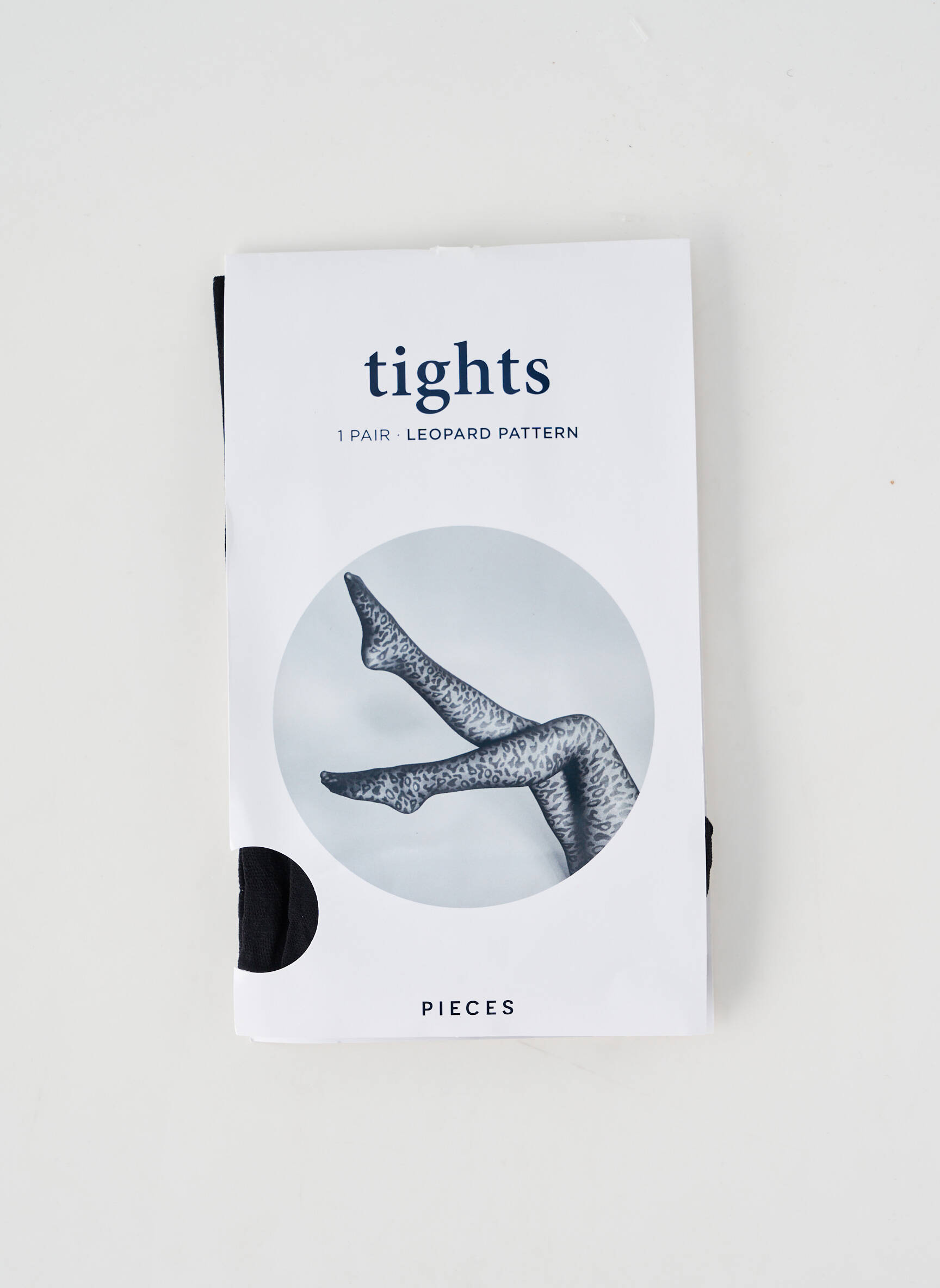 Kojinės juodas PIECES moteris
