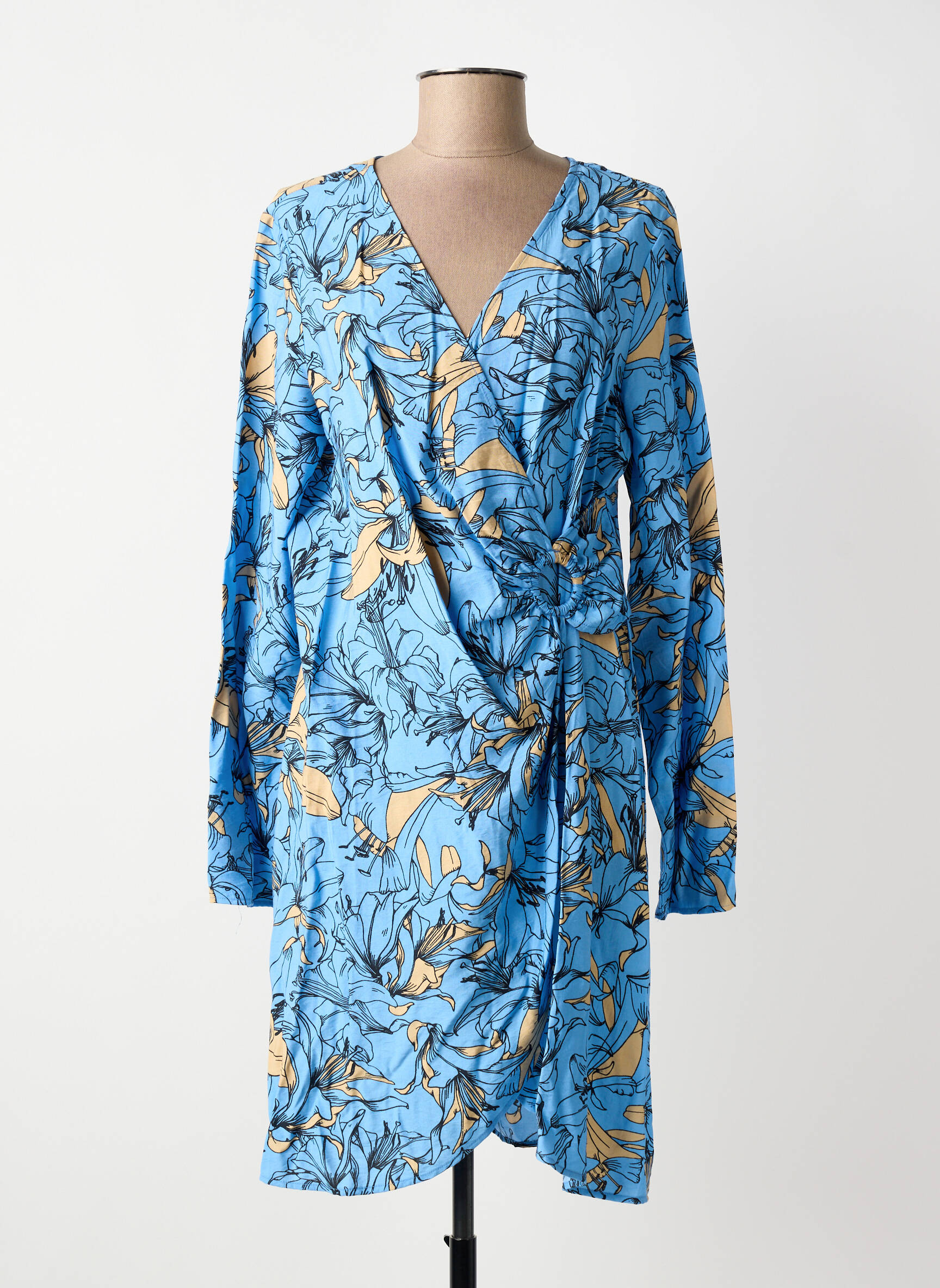 Pusilgių suknelė mėlyna VERO MODA moteris