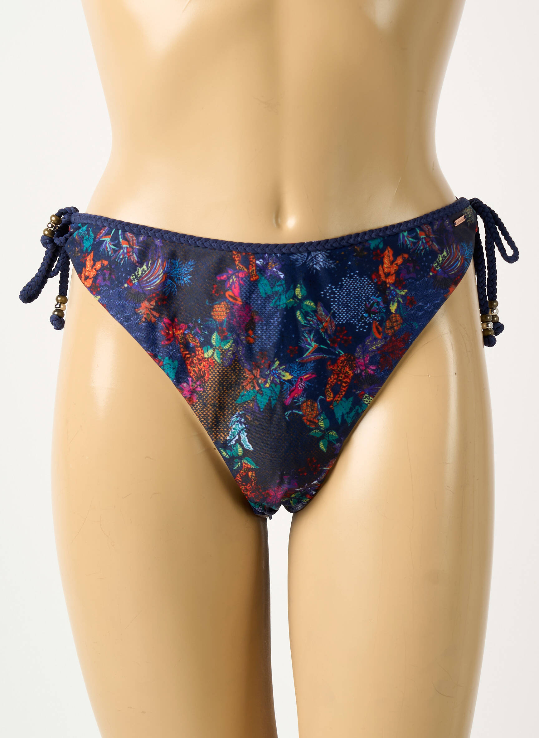 Maudymosi kelnaitės mėlyna SUPERDRY moteris