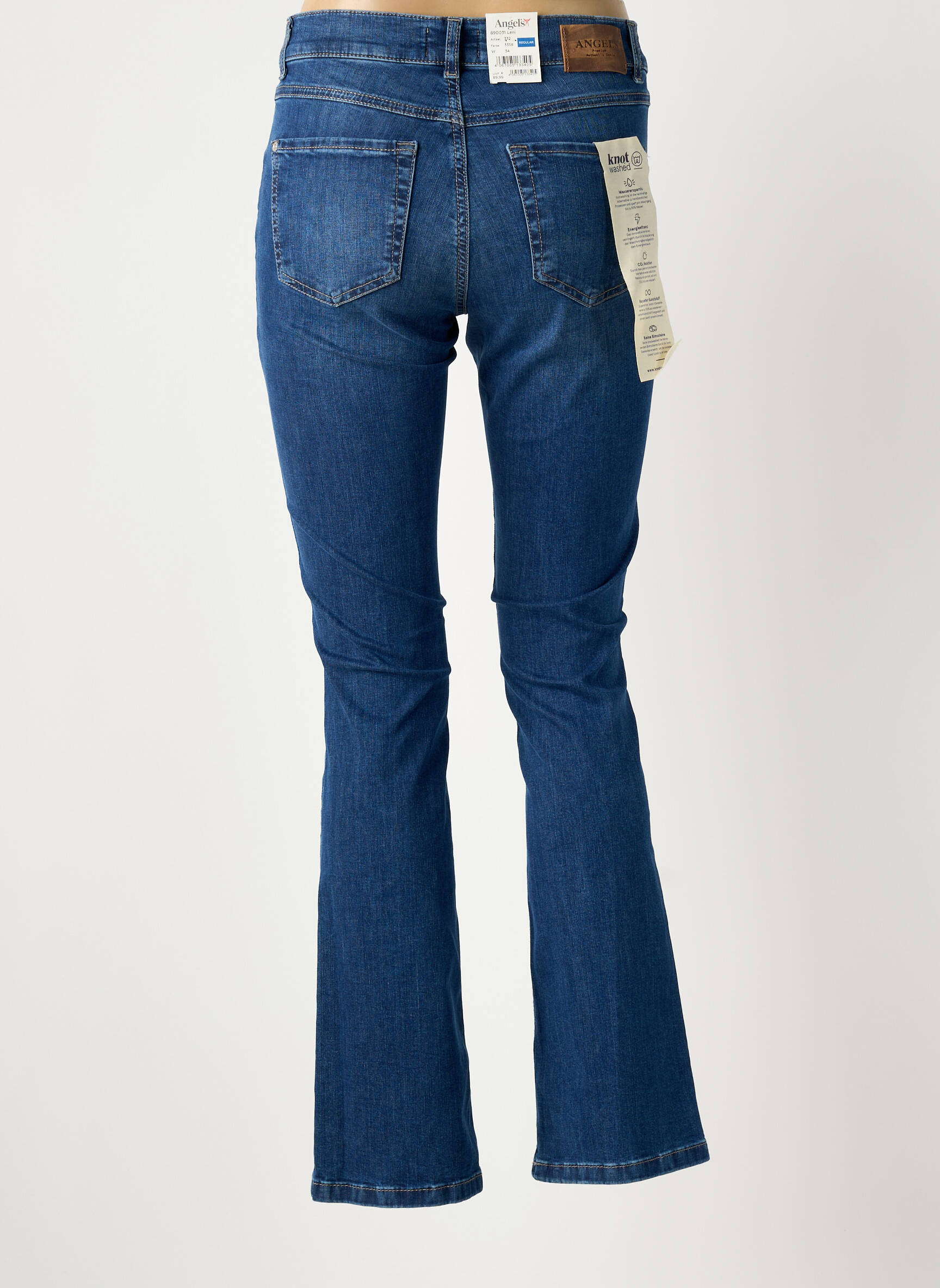 Bootcut džinsai mėlyna ANGELS moteris