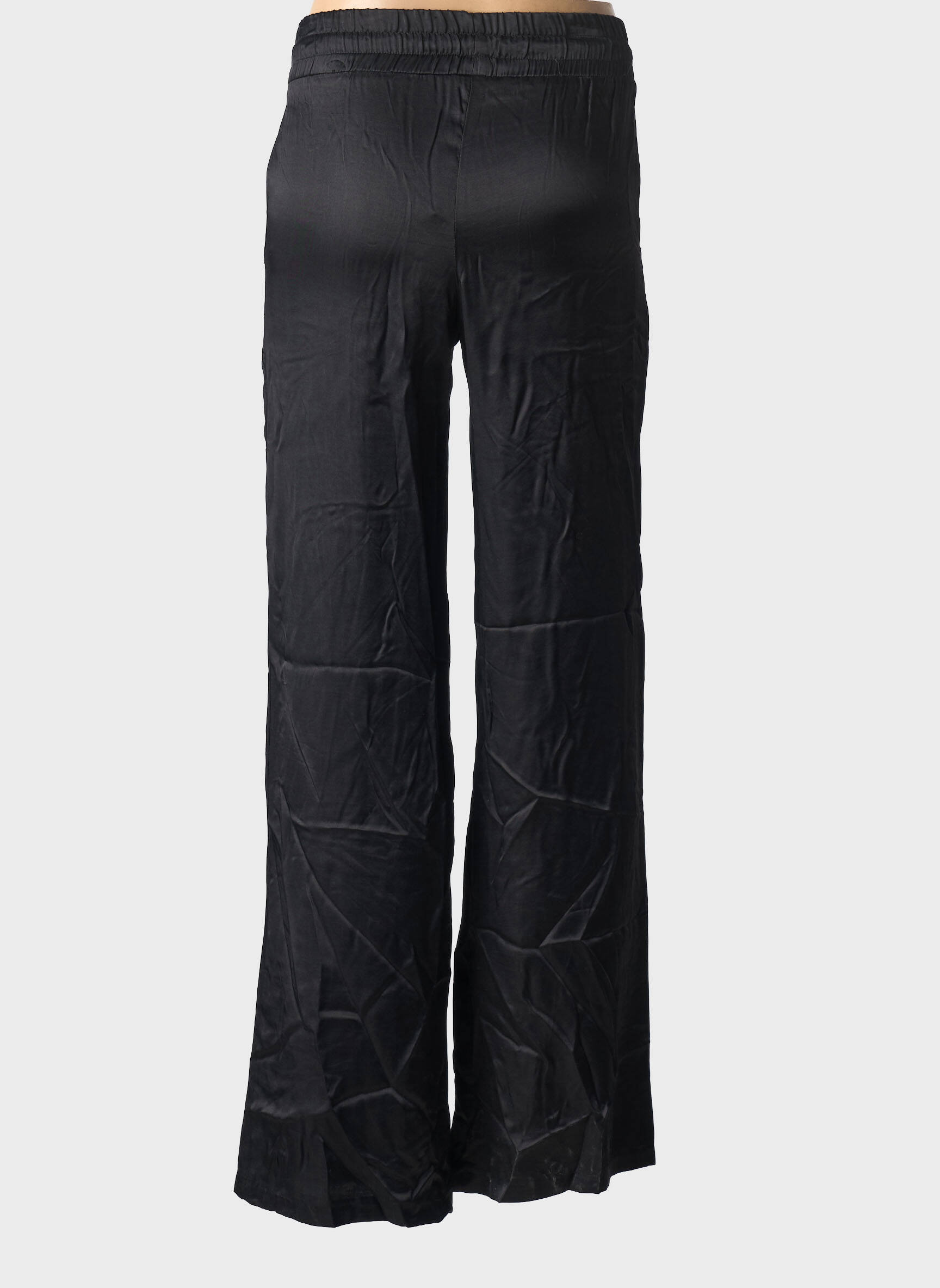 Platus kelnes juodas ASTRID BLACK LABEL moteris