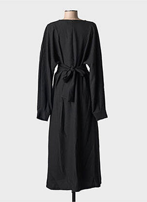 Pusilgių suknelė juodas ASTRID BLACK LABEL moteris
