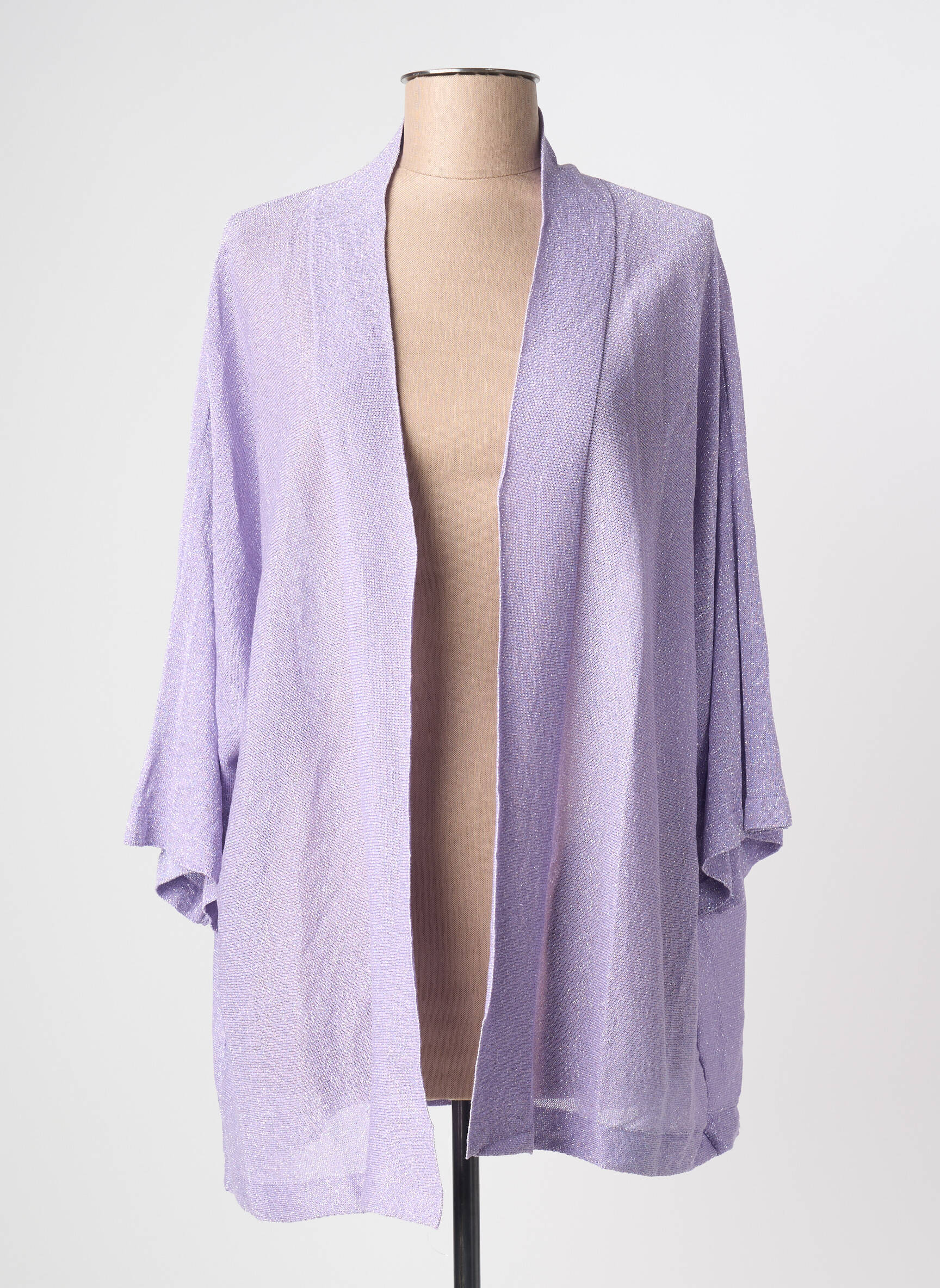 Kimono striukė violetinis AMELIE & AMELIE moteris