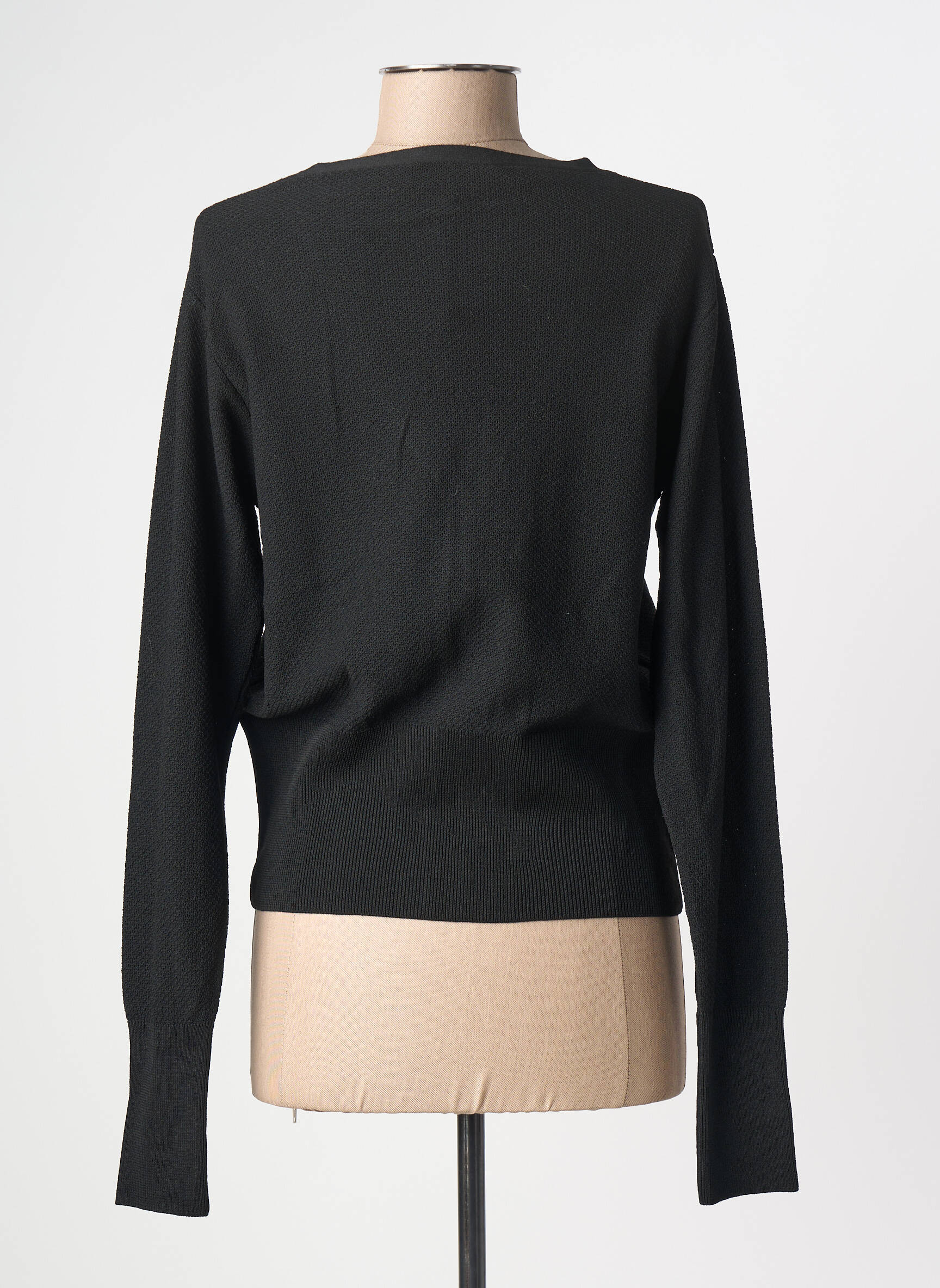 Ilgų rankovių liemenė juodas ASTRID BLACK LABEL moteris