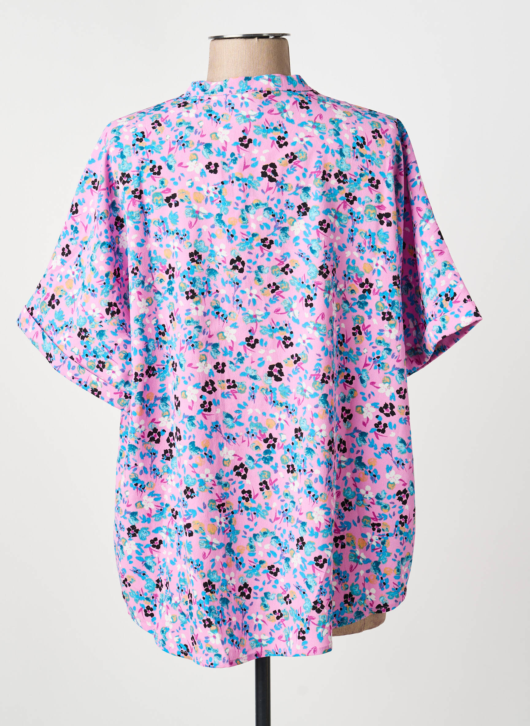 Moteriškas marškinys rožinė VERO MODA moteris