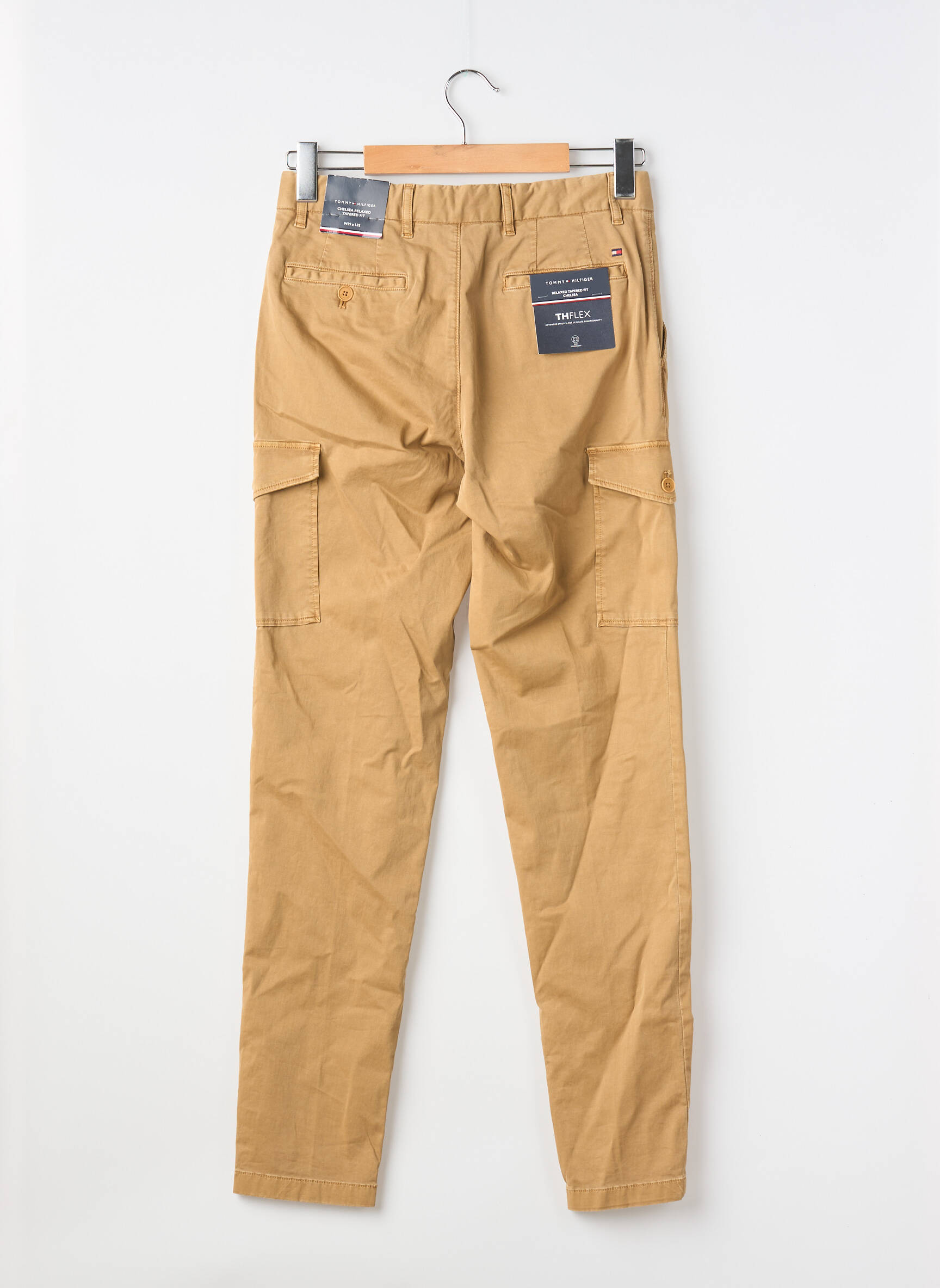 Chino kelnė rudas TOMMY HILFIGER vyras