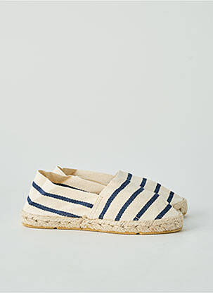 Espadrilės apvalus mygtukas apvalus mygtukas baltas LA MAISON DE L'ESPADRILLE vaikas