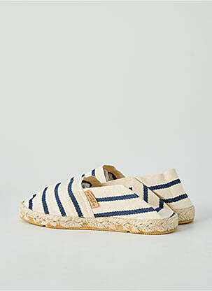 Espadrilės apvalus mygtukas apvalus mygtukas baltas LA MAISON DE L'ESPADRILLE vaikas